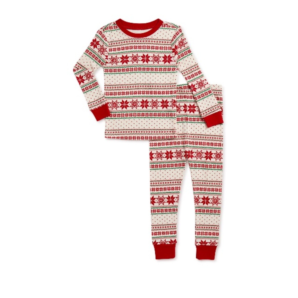 Baby Boy Cotton Holiday Pajamas